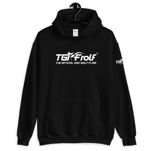 Open image in slideshow, TGI Frolf®/ Gildan Unisex Hoodie/ w/ slogan (various colors)
